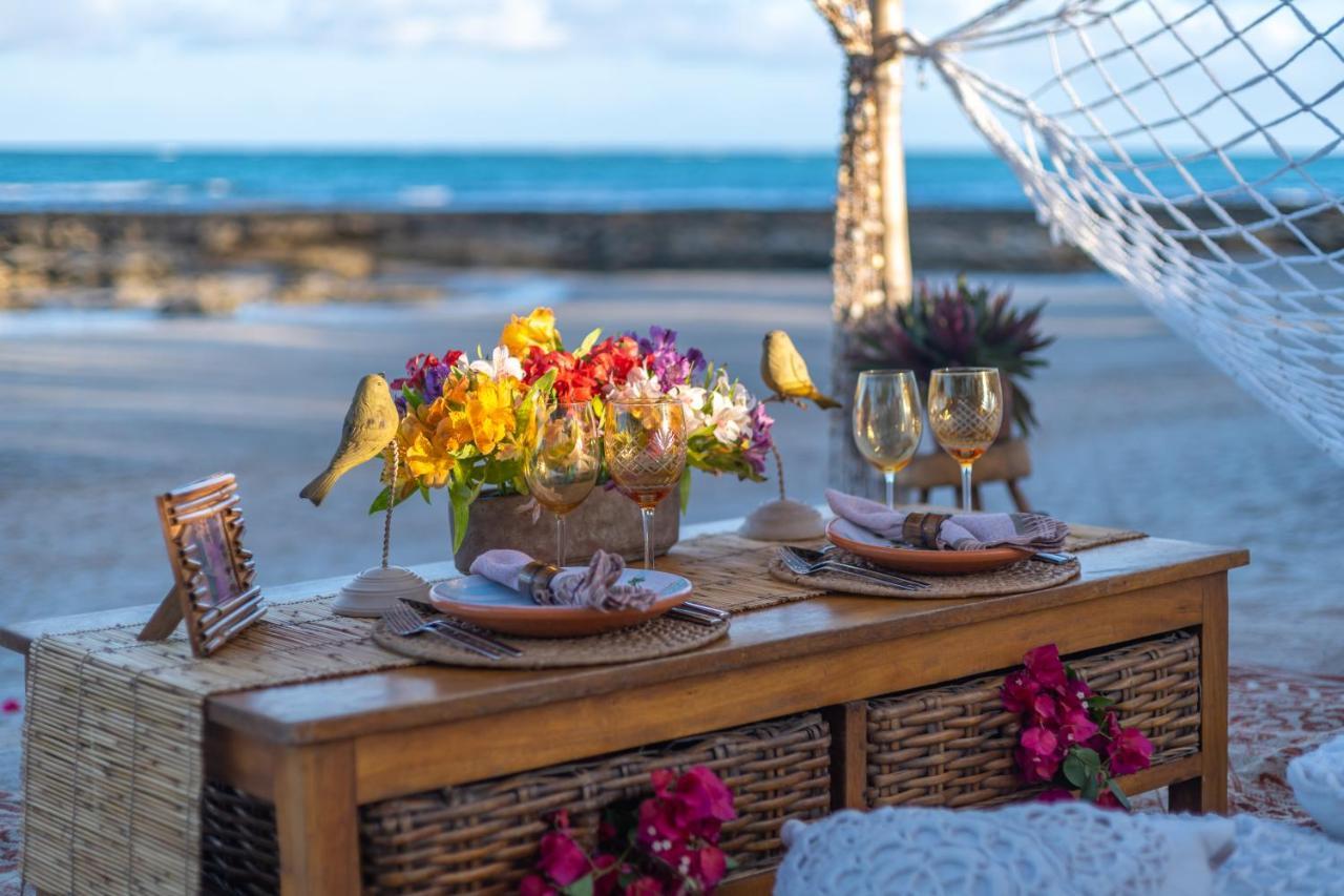 פראיה דוס קרניירוס Pontal Dos Carneiros Beach Bungalows מראה חיצוני תמונה