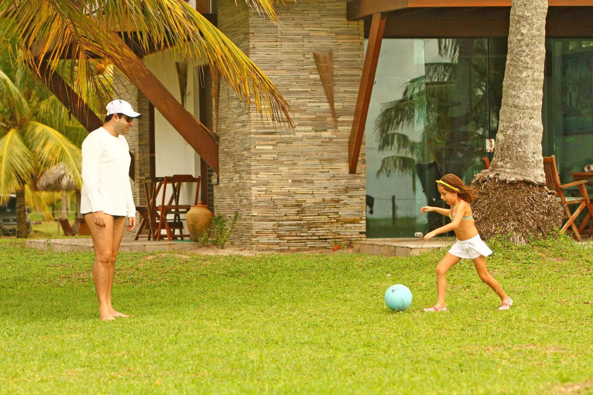 פראיה דוס קרניירוס Pontal Dos Carneiros Beach Bungalows חדר תמונה
